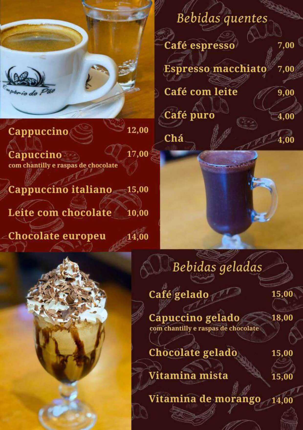 Cardápio Página 3